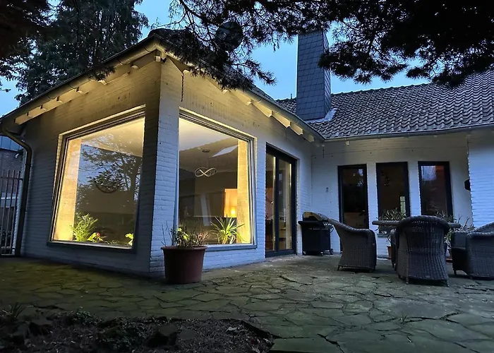 Vakantiehuis Entspannung Am Niederrhein - Grosses Helles Haus Mit Kamin Emmerich